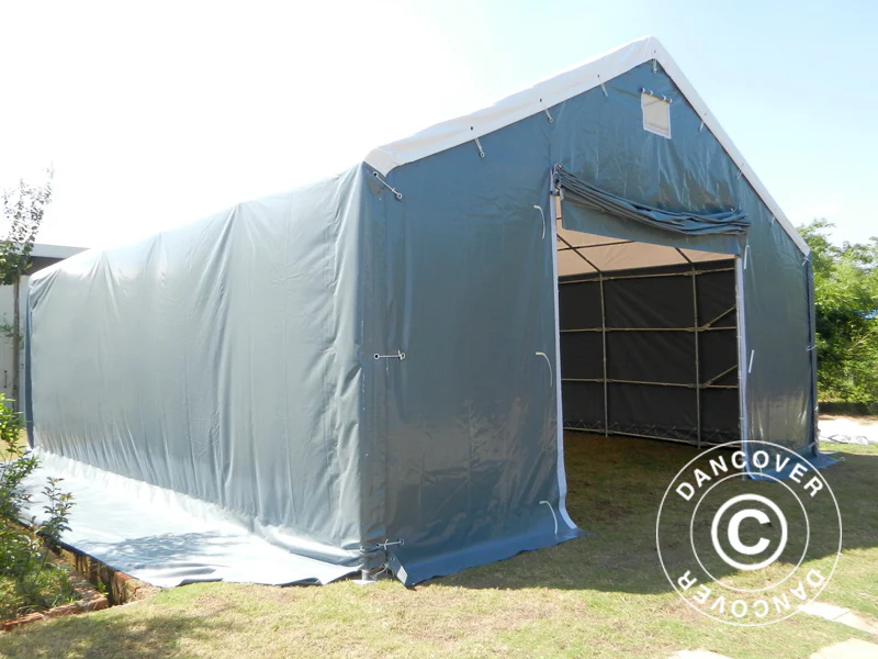 Tälthall Titanium 8x9x3x5m, Vit/Grå - Image 3