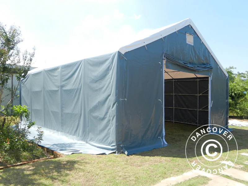 Tälthall Titanium 8x9x3x5m, Vit/Grå - Image 4