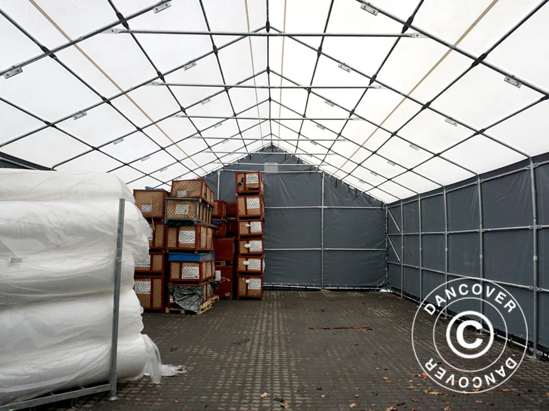 TälthallTitanium 8x27x3x5m, Vit/Grå - Image 6