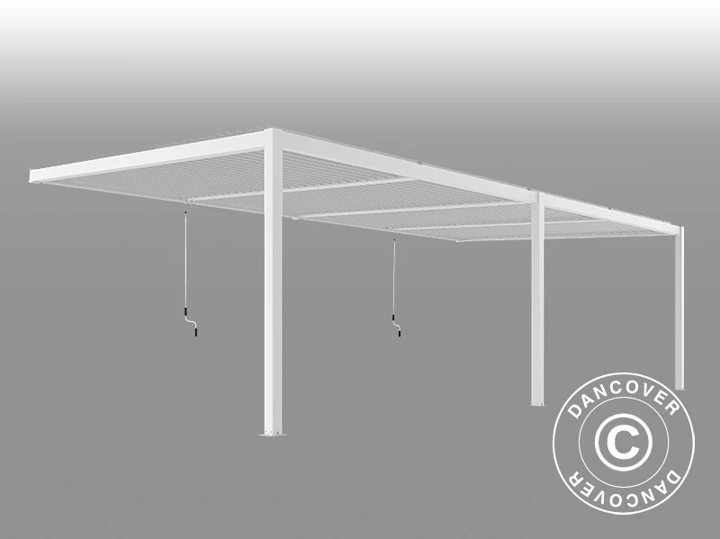 Väggfäste för paviljong San Pablo Alu+, 3x5,8m och 4x5,8m, Vit, 3 st. - Image 7