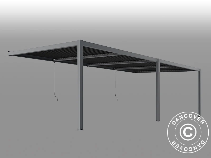 Väggfäste till paviljong San Pablo Alu+, 3x5,8m och 4x5,8m, Svart, 3 st. - Image 7