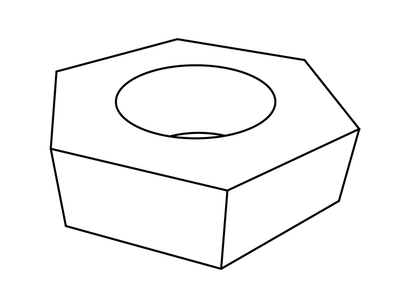 Väska med skruvar och låsmuttrar - Image 3