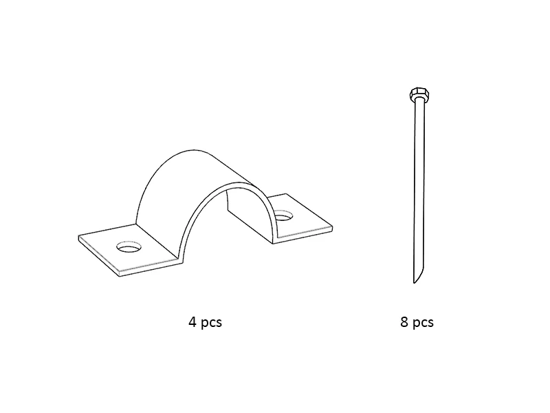 Väska med spik och fästen till Förråd PRO och Basic - Image 4