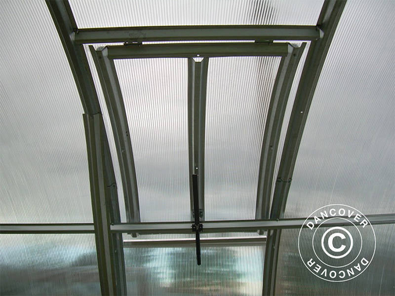 Ventilationsfönster för växthus TITAN Arch 320, 100x60cm, Silver - Image 2